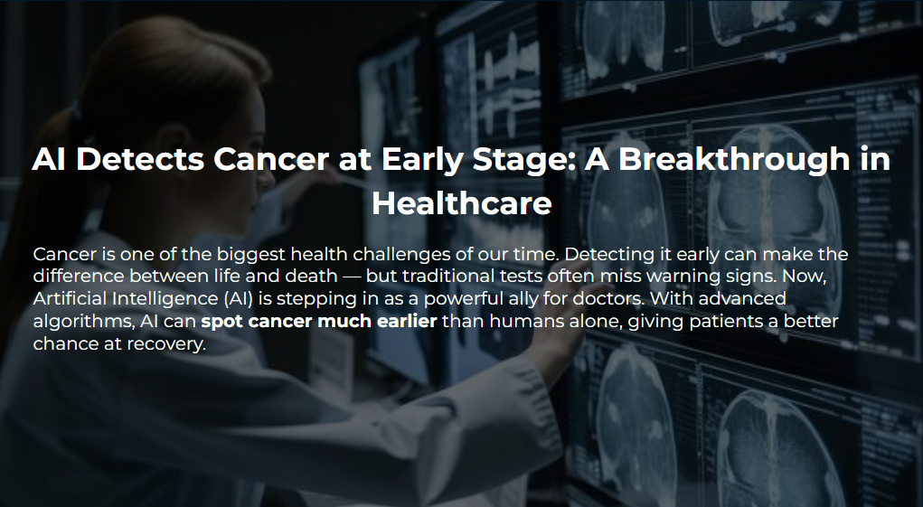 AI Detects Cancer